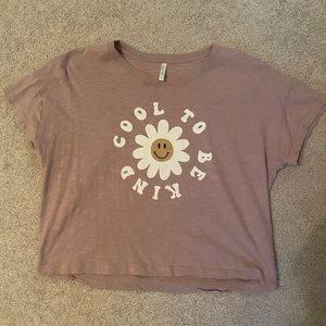 Rylee + Cru cropped tee